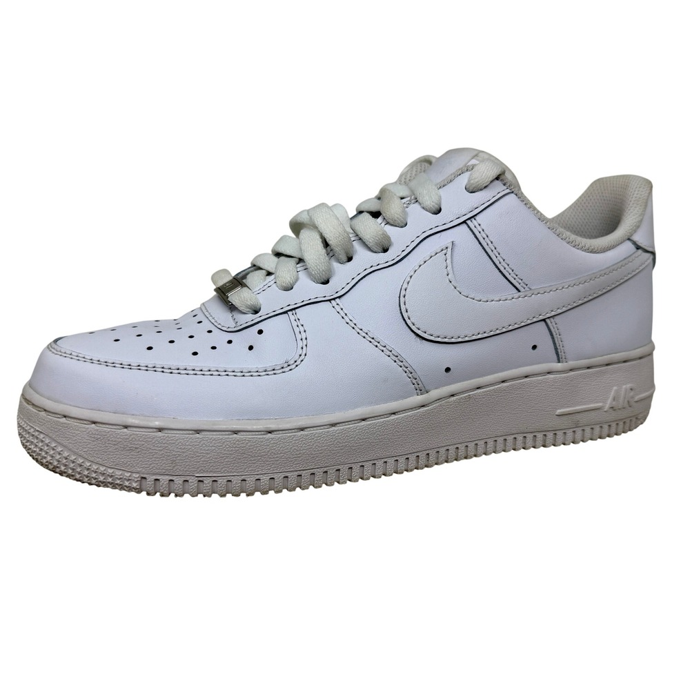 Nike Air Force 1 '07 Women's 9.5 White Low Top Sneakers DD8959-100 - Picture 2 of 16